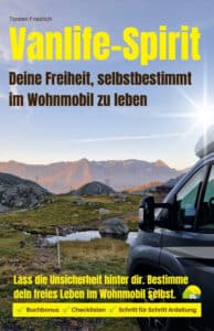 Taschenbuch-Cover: Vanlife-Spirit – Leben im Wohnmobil